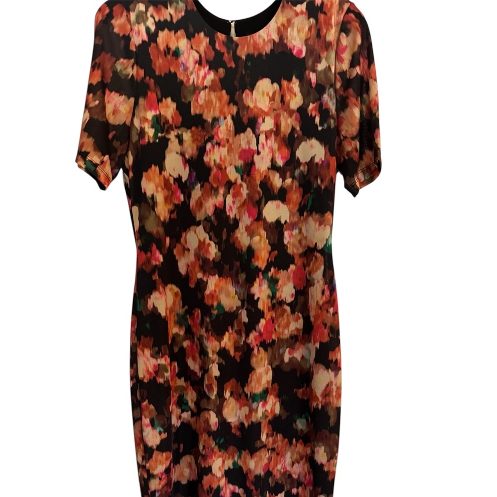 Black Halo Sheath Knee Length Dress Size 10
